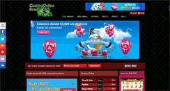 Desktop Screenshot of cassinoonlinebrasil.com.br